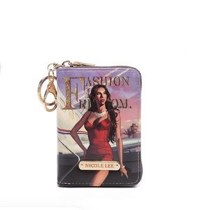 TRAVEL IN FASHION ACCORDION ZIP CARD HOLDER